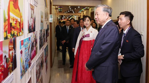 Tổng Bí thư Tô Lâm thăm Trường mẫu giáo Kiêng Sang và lớp học mang tên Bác Hồ