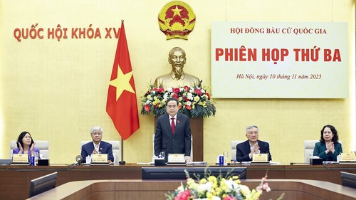 Phiên họp thứ ba Hội đồng Bầu cử quốc gia