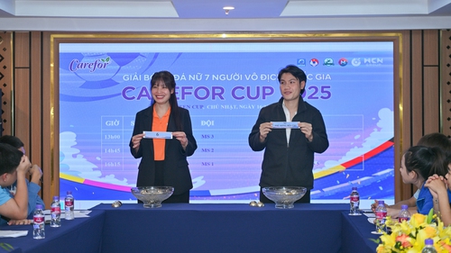 Khởi tranh giải bóng đá nữ 7 người vô địch Quốc gia lần 2