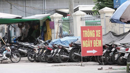 Hà Nội tổng kiểm tra hoạt động trông giữ phương tiện