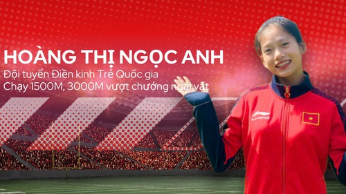 'Truyền nhân của Nguyễn Thị Oanh' vừa giành HCV ở giải điền kinh Đông Nam Á 