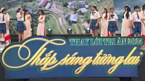 Tối nay, trực tiếp chương trình 'Thay lời tri ân 2025' nhân Ngày Nhà giáo Việt Nam