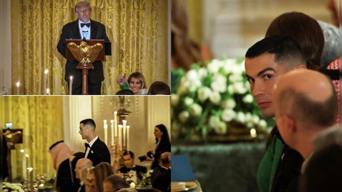 Tổng thống Mỹ Donald Trump nói về Ronaldo: 'Con trai tôi là fan cuồng của cậu ấy'