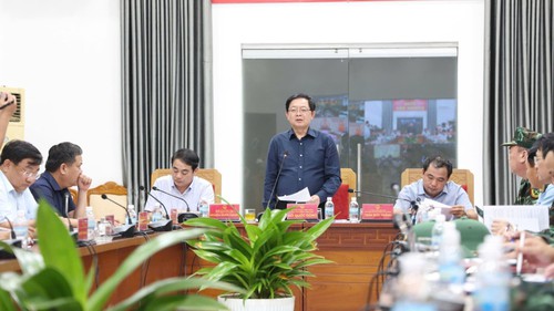 Phó Thủ tướng Hồ Quốc Dũng chỉ đạo công tác khắc phục hậu quả mưa lũ tại Khánh Hoà