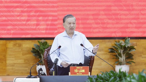 Tổng Bí thư Tô Lâm làm việc với Ban Thường vụ tỉnh uỷ An Giang