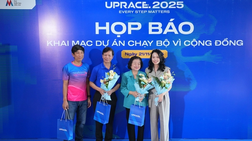 Dự án chạy bộ vì cộng đồng UpRace 2025: Mỗi bước chạy thắp lên một hy vọng