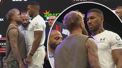 Họp báo kỳ quặc trước trận quyền anh bạc tỷ, ngôi sao Real Madrid bất ngờ bị kéo vào cuộc