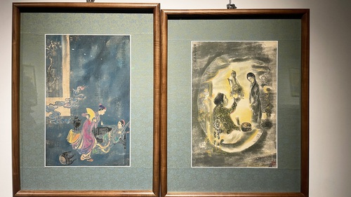 Họa sĩ Tú Duyên và đỉnh cao thủ ấn họa