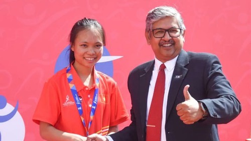 Điền kinh đem về HCV đầu tiên cho Việt Nam tại Đại hội thể thao học sinh Đông Nam Á 2025