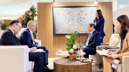 Thủ tướng Phạm Minh Chính gặp Tổng Thư ký LHQ và Thủ tướng Australia