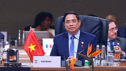 Thủ tướng Phạm Minh Chính phát biểu tại Phiên thảo luận III Hội nghị Thượng đỉnh G20