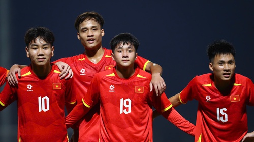 U17 Việt Nam tích lũy bàn thắng