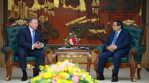 Thủ tướng Phạm Minh Chính tiếp Tổng Giám đốc Tập đoàn Zarubezhneft