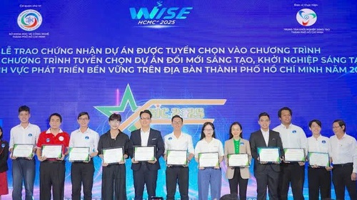 Thành phố Hồ Chí Minh hỗ trợ tài chính không hoàn lại cho 108 dự án đổi mới sáng tạo