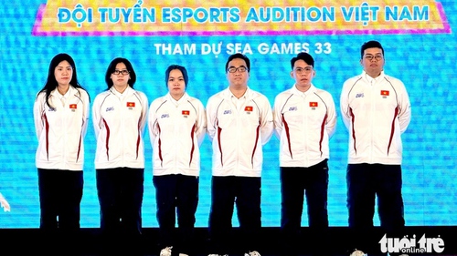 Ra mắt đội tuyển Esports Audition Việt Nam tham dự SEA Games 33