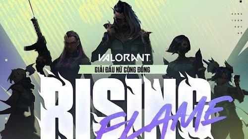 Giải đấu VALORANT Rising Flame đón nhận sự ủng hộ lớn từ cộng đồng nữ, BTC phải tăng số đội tham dự