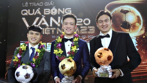 Tiến Linh, Hoàng Đức đua Quả bóng vàng Việt Nam cùng cầu thủ U22 Việt Nam