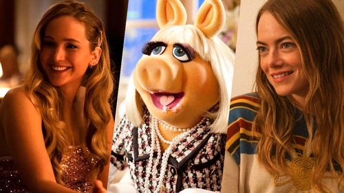 Jennifer Lawrence, Emma Stone đang phát triển bộ phim "Miss Piggy"