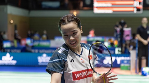 Nguyễn Thùy Linh 'phục thù' sau 7 năm, thẳng tiến vào tứ kết Korea Masters 2025 trong 28 phút