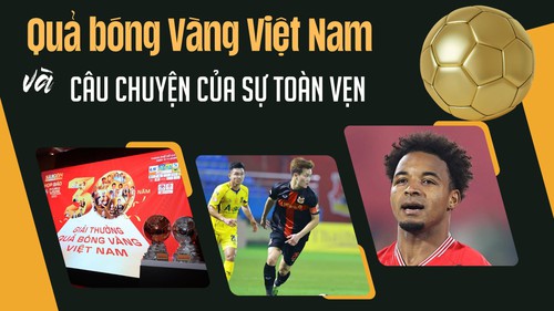 Quả bóng Vàng Việt Nam và câu chuyện của sự toàn vẹn