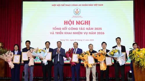 Hiệp hội Thể thao CAND tổng kết năm 2025 và hướng tới năm 2026