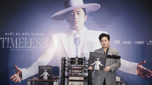 Divo Tùng Dương phát hành vinyl "The Voice - Timeless": Trở về nguyên bản