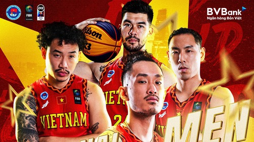 Bóng rổ Việt Nam nhắm tới huy chương hai nội dung 5x5 và 3x3 SEA Games 33
