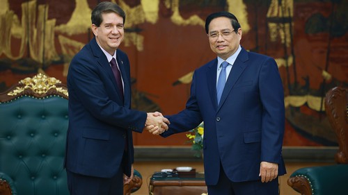 Thủ tướng tiếp Chủ tịch Hãng thông tấn Prensa Latina, Cuba