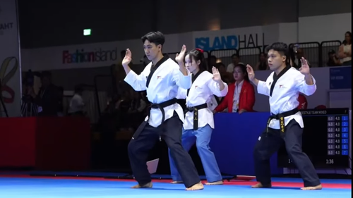 Taekwondo giúp đoàn thể thao Việt Nam có tấm HCV SEA Games 2025 thứ 2 trong ngày