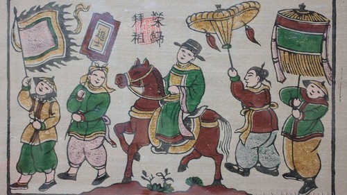 Tìm sức sống mới cho tranh Đông Hồ