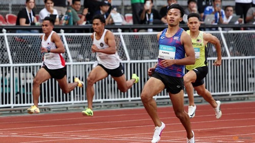 SEA Games 2025 chứng kiến VĐV đầu tiên của Đông Nam Á chạy 100m dưới 10 giây