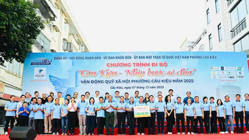 Win Media là nhà đồng tài trợ chương trình "Đi bộ góp tết, xây nhà cho người yếu thế"