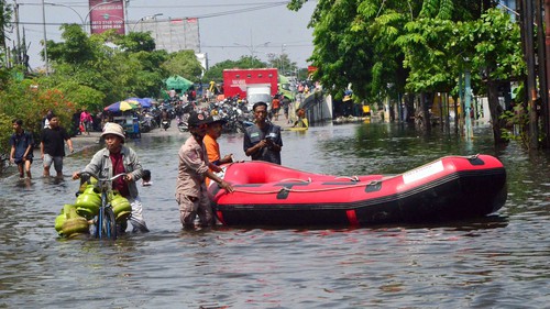 Biến đổi khí hậu "khuếch đại" những trận mưa lớn và lũ lụt tại châu Á