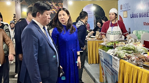 Khai mạc Liên hoan Ẩm thực và Du lịch Làng nghề, Phố nghề Hà Nội 2025