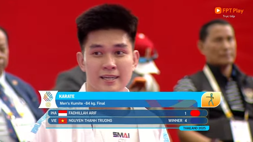 Đoàn Việt Nam có HCV karate thứ 2 ở SEA Games 2025 trong ngày 13/12