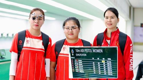 Bắn súng Việt Nam giành HCV SEA Games 2025, phá kỷ lục của Đại hội