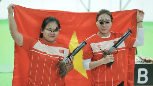 'Nóng, lạnh' cùng bắn súng Việt Nam tại SEA Games 33