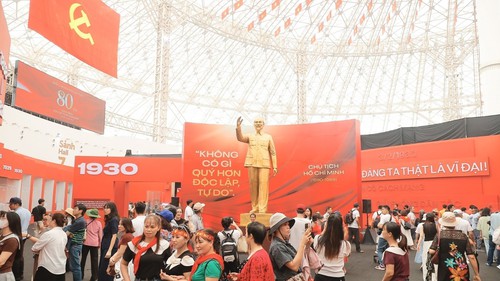 7 khu trưng bày tại Triển lãm Thành tựu kinh tế, xã hội của đất nước sau 40 năm đổi mới