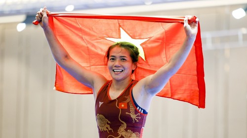 Thể thao Việt Nam đua Top 2 toàn đoàn SEA Games 33: Bứt phá từ sàn đấu vật