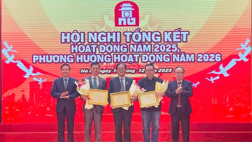 3 tác phẩm được trao Giải thưởng Hội Nhà văn Hà Nội năm 2025