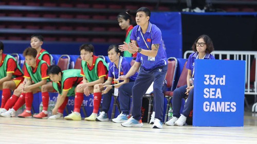 HLV futsal nữ Việt Nam tin có thể giành HCV SEA Games