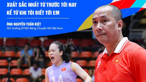 HLV Tuấn Kiệt dành lời khen đặc biệt cho lựa chọn bất ngờ ở chung kết bóng chuyền nữ SEA Games 2025