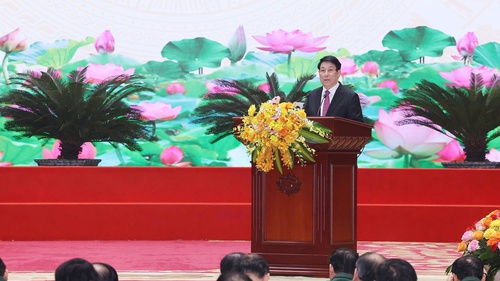 Chủ tịch nước Lương Cường: Triển khai cụ thể các giải pháp xây dựng nền quốc phòng toàn dân vững mạnh, hiện đại