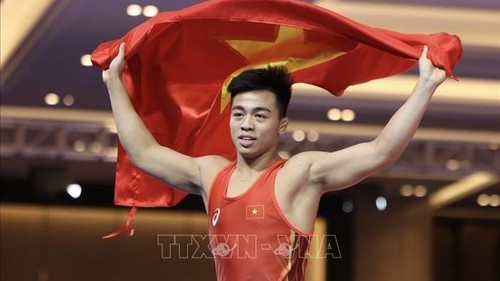 Vật Việt Nam có HCV đầu tiên tại SEA Games 2025
