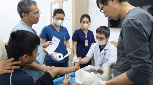 Gần 30 trẻ hồi phục tích cực sau phẫu thuật nhân đạo