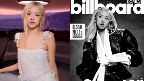 Rosé Blackpink được Billboard vinh danh Nghệ sĩ Toàn cầu số 1 năm 2025