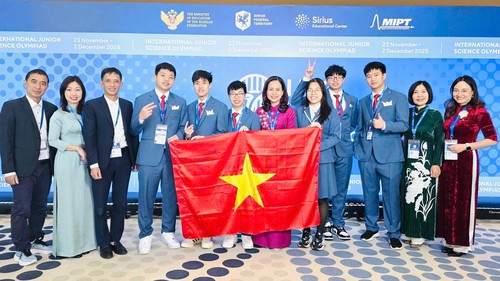 6 học sinh Hà Nội đều giành huy chương tại Olympic Khoa học trẻ quốc tế