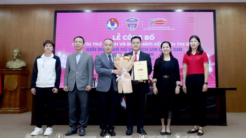 Công bố tài trợ và bốc thăm xếp lịch thi đấu giải U19 nữ QG – Cúp ACECOOK 2026