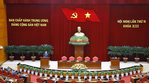 Bế mạc Hội nghị lần thứ 15 Ban Chấp hành Trung Đảng ương khoá XIII