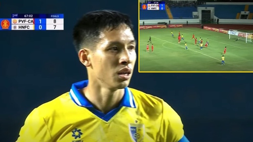 Hùng Dũng lập siêu phẩm sút phạt khó tin ở SVĐ hơn 500 tỷ, giúp đội nhà ngược dòng giành chiến thắng 